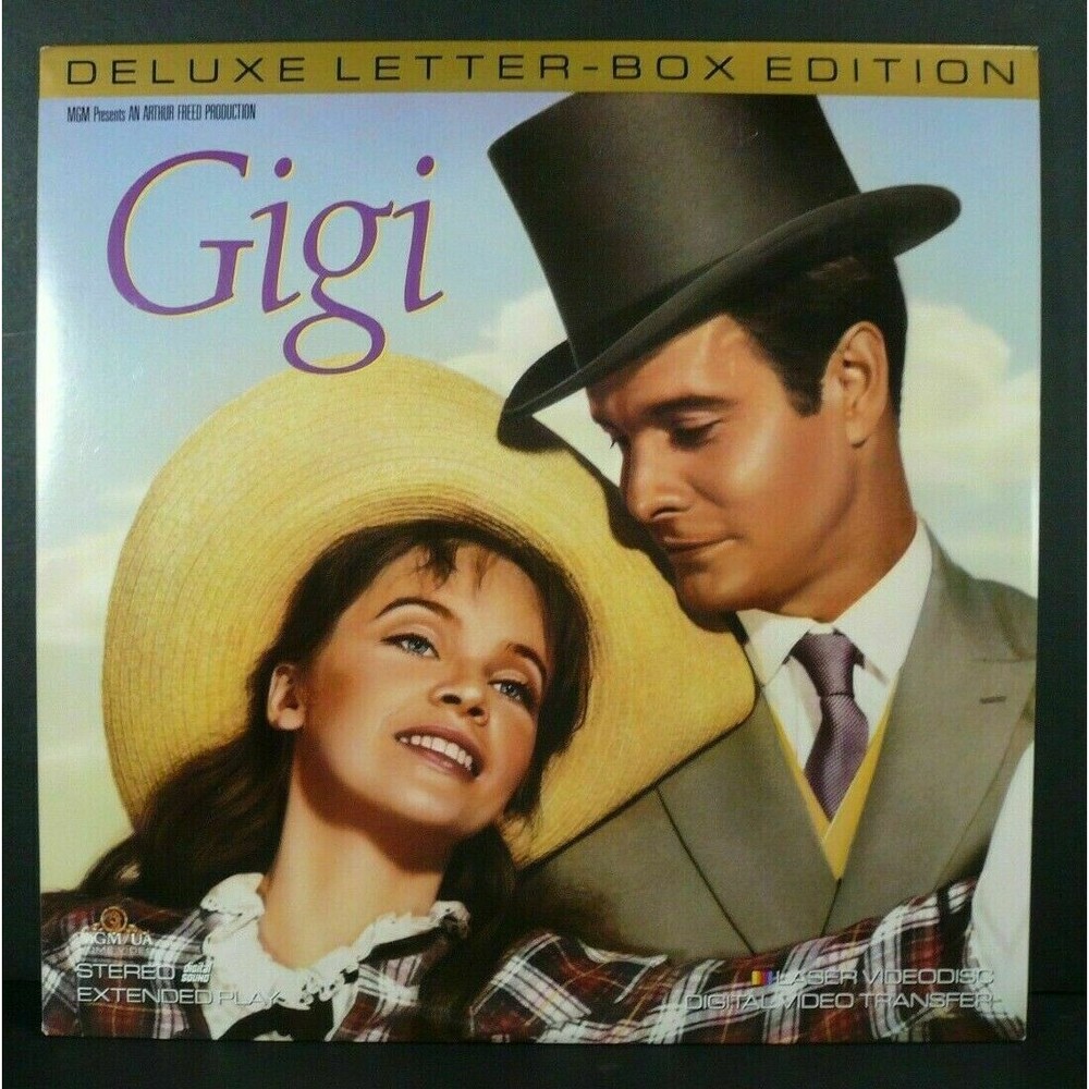 Gigi - Laser Disc - Leslie Caron, Maurice Chevalier 1958